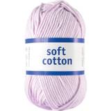 Järbo Soft Cotton 50g - Järbo Soft Cotton 50g Paled Lilac 8886