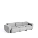 HAY Mags Soft low 3-sits soffa Linara 443 tweed-ton i ton söm