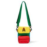 Mini Rodini Bloodhound faux leather messenger bag - multicoloured - One size fits all
