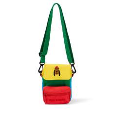 Mini Rodini Bloodhound faux leather messenger bag - multicoloured - One size fits all