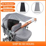 Universal Baby Stroller Cover Waterproof Windproof UV Protection Baby Parasol Cover Baby Strollers Seat Outdoor Activities
