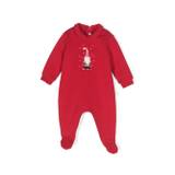 Il Gufo - pyjamas med brodyr - barn - bomull - 3 - Röd