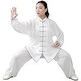 Fyra säsonger Tai Chi Uniform Set, Kampsportsdräkt Kung Fu Tai Chi Kläder Kampsport Kläder Kampsport Kläder Jacka Byxor (Färg: E, Storlek: XXXL) (C 3XL)