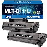 MYCARTRIDGE MLT-D111L toner kompatibel med MLT D111L D111S för Samsung Xpress M2070 M2070W M2026 W M2020 W M2022 W M2026 W M2070FW M2078W (2 svart)