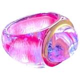 Baccarat Crystal ring