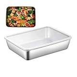 Rektangulära förvaringsbox för mat, rektangulära förvaringsbehållare för mat | Freshlock Metal Box - Freshlock Lunchbox i rostfritt stål för lunch i köket
