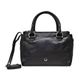 Gerry Weber - Piacenza Handbag SHZ svart, Färg: svart/material: bomull, läder, 26x19x11 cm (B x H x T)