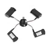 4-i-1 USB multi lader med 4 batterier til Eachine E520S drone