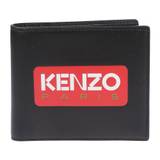 Kenzo, Accessoarer, Herr, Svart, ONE Size, Noir Logo Fold Plånbok