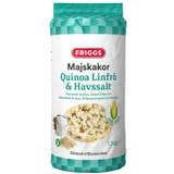 2 x Majskakor Quinoa, Linfrö & Havssalt