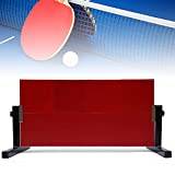 Bordtennisbord, reboundboard, rebounder med 8 röda gummi, pingpong returbräda, självträningsutrustning inomhus bordtennis returnboard