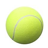 Giant Pet Toy Tennis Ball, Tennis Ball Dogs, Big Pet Exercise Ball, Slitable Pet Tennis Ball, Gummi Pet Tennis Ball för träning, träning, sportboll inomhus och utomhus för medelstor liten katthund