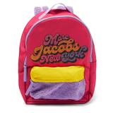 Marc Jacobs Kids Logo crystal-embellished backpack - pink - One size fits all