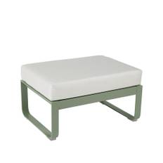 Fermob Bellevie 1-sits fotpall cactus, off-white dyna