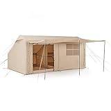 Uppblåsbart utomhusskydd Stort uppblåsbart tält utomhusuppblåst tält utomhusglamping förlängd lobby Passning för spis