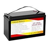 Lifepo4 batteri 12 V 100 Ah kompatibel med flera enheter 1280 Wh djupcykelbatteri med 100 A BMS