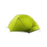 AQQWWER Tält Camping Tent Ultralight Tents Tenda Tente Barraca De Acampamento (Color : 210T Green 3 season)