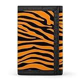 Tiger Stripes Casual Män kreditkortshållare Plånböcker för kvinnor smal hållbar handväska med ID-fönster
