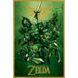 Zelda Link Fighting Maxi Poster