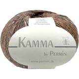 Kamma By Permin - Alpaca & Silk ullgarn - Fv 889529 Kastanjebrun