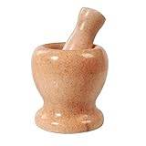 Natural Mortar & Pestle Stone Grinder for Spices,Seasonings,Pastes,Gift