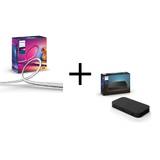 Philips Hue White and Color Ambience Play gradient lightstrip för 55" TV + Sync Box