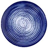 Points Blue, flat tallrik, 30 diameter cm - 3 st/fp