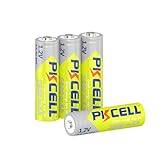 PKCELL AA batteri NIMH uppladdningsbara batterier 2 800 mAh 1,2 V för solcellslampor, leksaker, 4 stycken