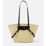 Givenchy Voyou Small raffia basket bag - beige - One size fits all