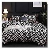 Luxury Black Bedding Set Queen King SIngle Full Size Polyester Bed Linen Duvet Cover Set With Pillowcase,Lakan