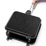 Hdbcbdj Pannor Aluminum Non-Stick Sandwich Mold Easy Clean Bread BBQ Pan Toast Double Sided Frying Pan