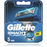 Gillette Mach3 Turbo Reservhuvuden 5 st.