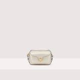 Coccinelle Coccinelle Beat Soft Small Crossbody Bags_ WHITE The leather is treated with special machines and then tumbled to keep its softness. This is an extremely durable leather that is easy clean and perfect for everyday use