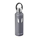 Super Sparrow Ultralight Water Bottle Stainless Steel 18/10-750ml - Isolerad Metal Water Bottle - Standard Mouth Flex Lid - BPA Free - Flask for Gym, Travel, Sports