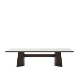 Poliform - Kensington Table 300 cm, Brushed Metal Iron, Top Glossy Saint Laurent Marble - Matbord