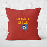 Monster Skillz Square Cushion - 40x40cm - Soft Touch