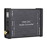 USB-DAC Audio Converter, USB Audio Sound Card GV-023 Digital till analog DAC-signal för Windows XP Mac OS X PS4