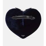 AlaÃÂ¯a Le CÃÂur velvet heart clutch - blue - One size fits all