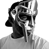 Medieval Amor ansiktsmask MF Doom gladiatormask 18 g mjukt stål ansiktsmask armask kopia rollspel riddare krigare kostym