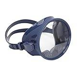 EASTALOLO Snorkel Goggles Anti Fog Leak Proof Wide View Diving Glasses for Adults (Blue)