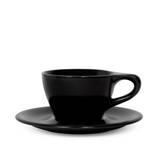 Not Neutral - LINO Cappuccino Cup Black 18 cl - 6 pack