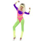 Womens 80s Work Out Costume - X-Small