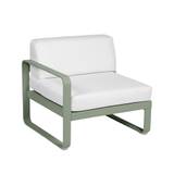 Fermob Bellevie Left modulsoffa cactus, off-white dyna, 1-sits