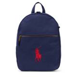 Polo Ralph Lauren Kids Logo canvas backpack - blue - One size fits all