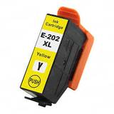 Kompatibel till Epson 202 XL Y bläckpatron 13 ml C13T02H44010