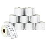 BETCKEY Compatible with Dymo 99014, 54mm x 101mm, LW S0722430, 10 rolls x 240 Shipping Labels, Compatible for Dymo LabelWriter: 310 320 330 Turbo 400 Twin Turbo Duo 450 Twin Turbo Duo SE450