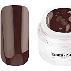 Emmi Nail Färggel | Vegansk UV/LED-gel för glänsande finish | hög täckning | medelviskos | inget förfall i nagelkanterna | 5 ml (höst bröstnöt)