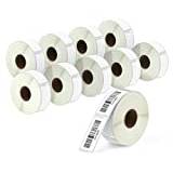 BETCKEY Compatible with Dymo 11352, 25mm x 54mm, LW S0722520, 10 rolls x 500 Address Labels, Compatible for Dymo LabelWriter: 310 320 330 Turbo 400 Twin Turbo Duo 450 Twin Turbo Duo SE450