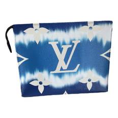 Louis Vuitton Pochette Trunk leather clutch bag