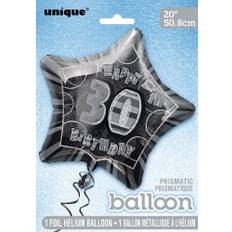 Unique Party Foil Helium Balloon 20 Silver